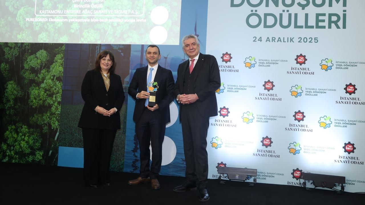 İSO Yeşil Dönüşüm Ödülü aldı!