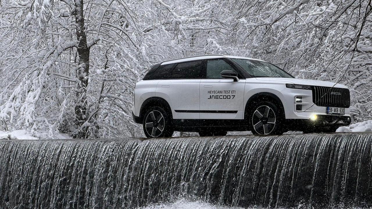 JAECOO 7 kış yolculukları için!