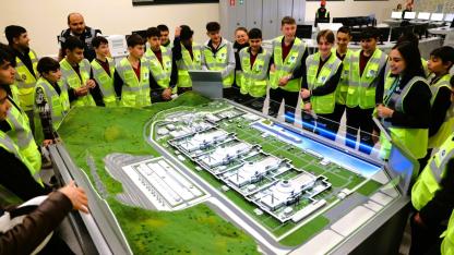 Mersin genelinden öğrenciler Akkuyu NGS'yi ziyaret etti