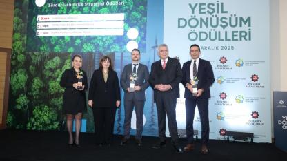 'Yeşil dönüşüm' ödülü aldı
