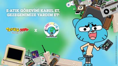 Cartoon Network, e-atıkları eğitim desteğine dönüştürdü!