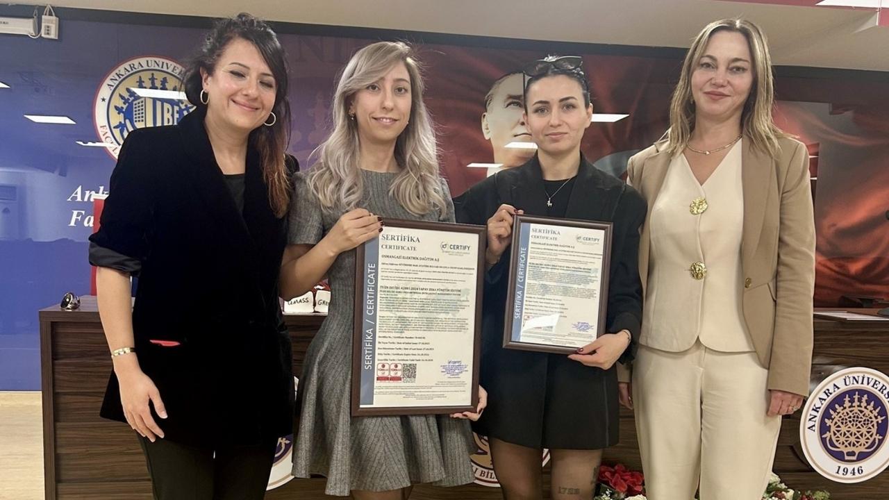 Elektrik dağıtım şirketi OEDAŞ yapay zekada uluslararası standartlara ulaştı!