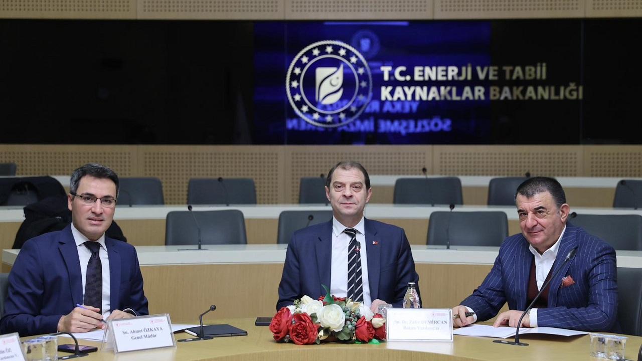 Enerji Bakanlığı'nda YENİ imzalar atıldı '208.000.000 Euro katkı payı sağlandı'