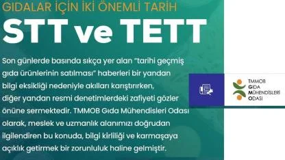 GMO 'Son Tüketim ve Tavsiye Edilen Tüketim Tarihi nedir?'