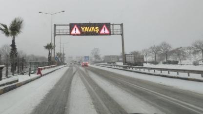 Karda araba nasıl sürülür? 'EGM, AFAD'