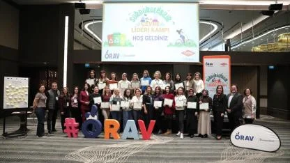 ÖRAV ve Dow Türkiye “Sürdürülebilir Çevre Lideri Kampı”