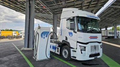 Renault elektrikli KAMYON!