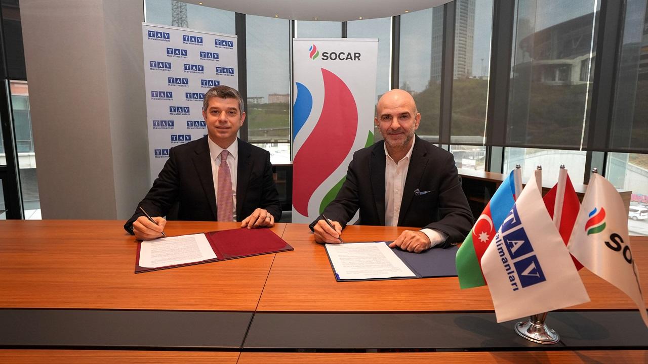 SOCAR Türkiye ve TAV Havalimanları imza attı
