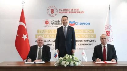 Bakan Bayraktar duyurdu 'TPAO ile Chevron anlaşma imzaladı'