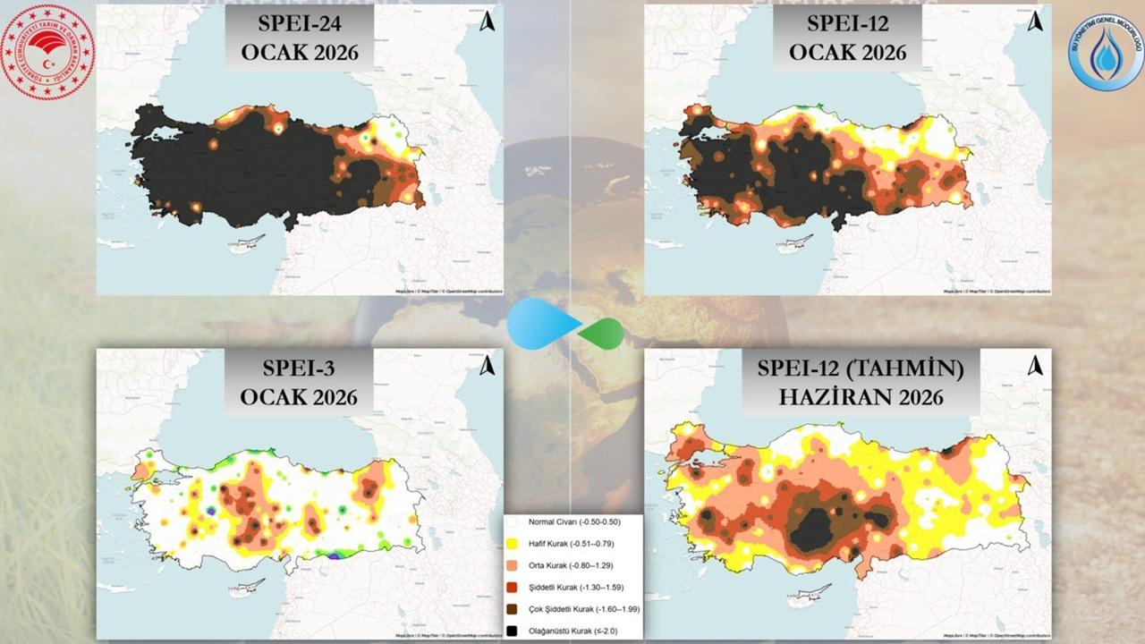 Su Yönetimi Genel Müdürlüğü 'Meteorolojik kuraklık hafiflese de etkiler sürüyor'