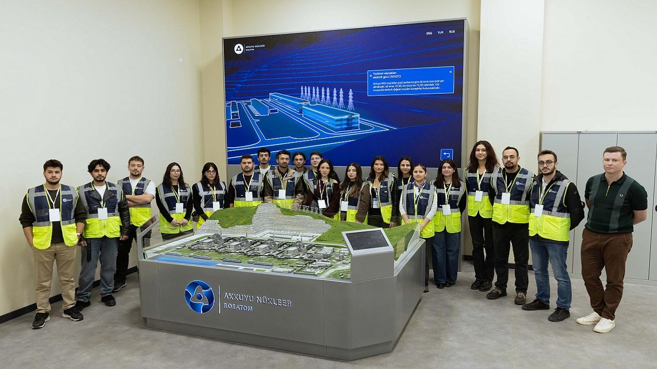 Diyarbakır ve İzmirli öğrenciler Akkuyu Nükleer'de!