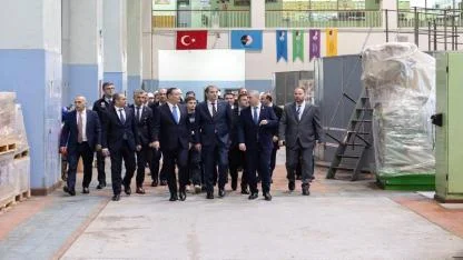 Enerji Bakan Yardımcısı Demircan ve EÜAŞ Genel Müdürü Benli ''Hirfanlı'HES'de''