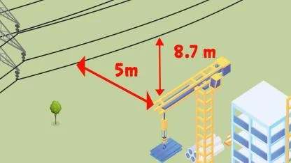 Enerji iletim hatlarına YAKLAŞMA mesafesini biliyor musunuz?