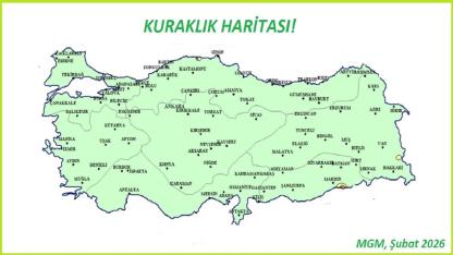 Kuraklık Haritaları YÜZ Güldürüyor 'Kuraklık nedir?'