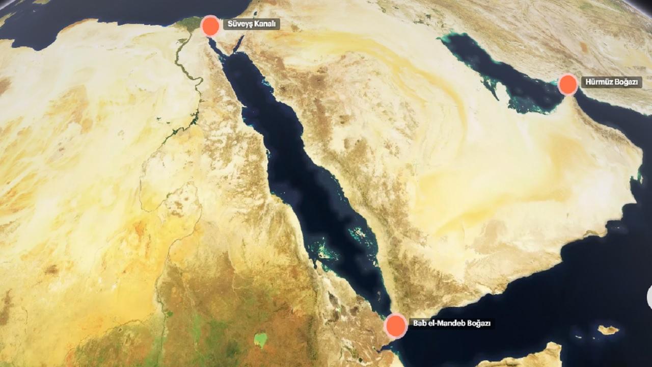 Orta Doğu Denizcilik Boğazları Trafiği 'Petrol ve Doğal Gaz'