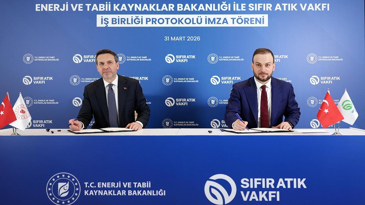 Enerji Bakanlığı ile Sıfır Atık Vakfı PROTOKOL imzaladı!