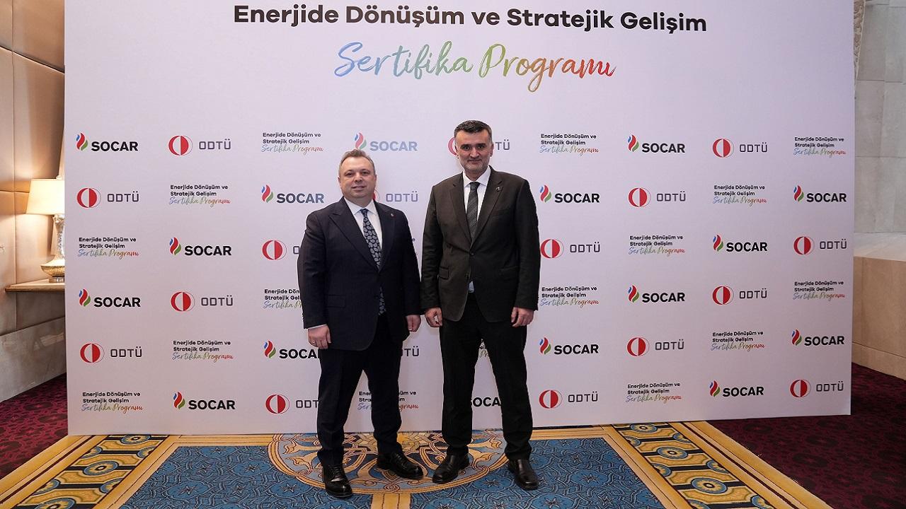 SOCAR Türkiye ve ODTÜ iş birliğiyle “Enerjide Dönüşüm ve Stratejik Gelişim Programı”