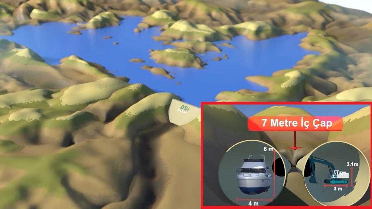 Türkiye'nin 1 yıllık SU ihtiyacını karşılayacak BARAJ