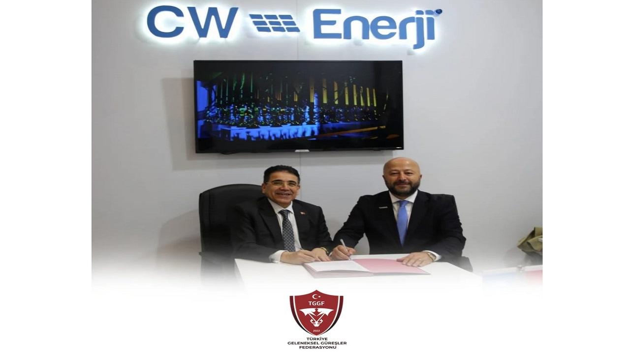 CW Enerji 'Yağlı Güreş Ligi'ne 4. kez ana sponsor oldu'