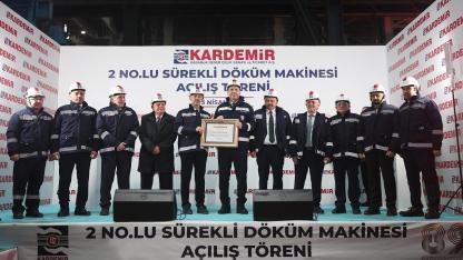 Enerji Bakanı Bayraktar KARDEMİR Onursal Başkanı oldu