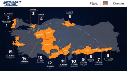 13 şehir için yollarda 'Ford Trucks, Castrol ve Prometeon'