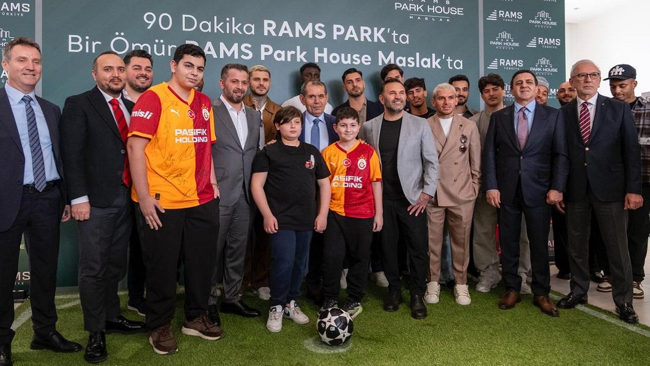 Galatasaraylı Futbolcular RAMS Park House Maslak’ta Bir Araya Geldi!