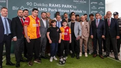 GÜNCEL 'Galatasaraylı Futbolcular RAMS Park House Maslak’ta'