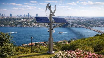 Kazı ve kablo gerektirmeyen 'Akıllı Enerji Direği'