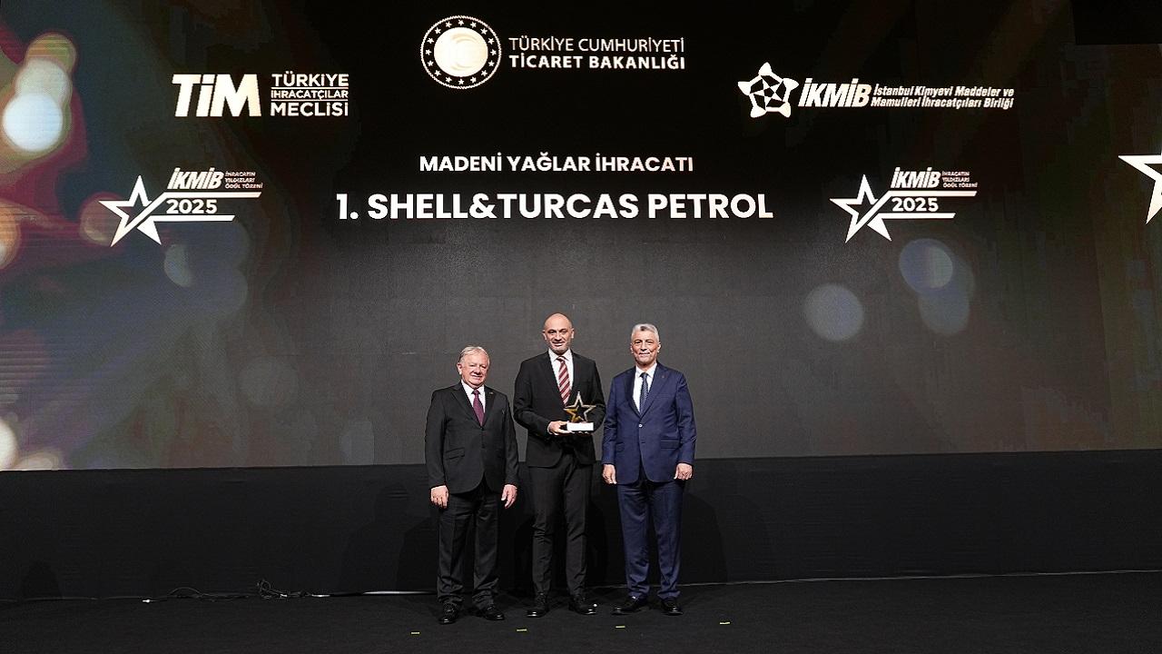 Shell&Turcas İHRACAT ödülü aldı!