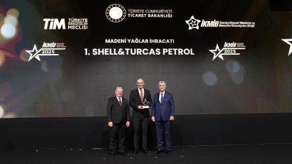 Shell&Turcas İHRACAT ödülü aldı!