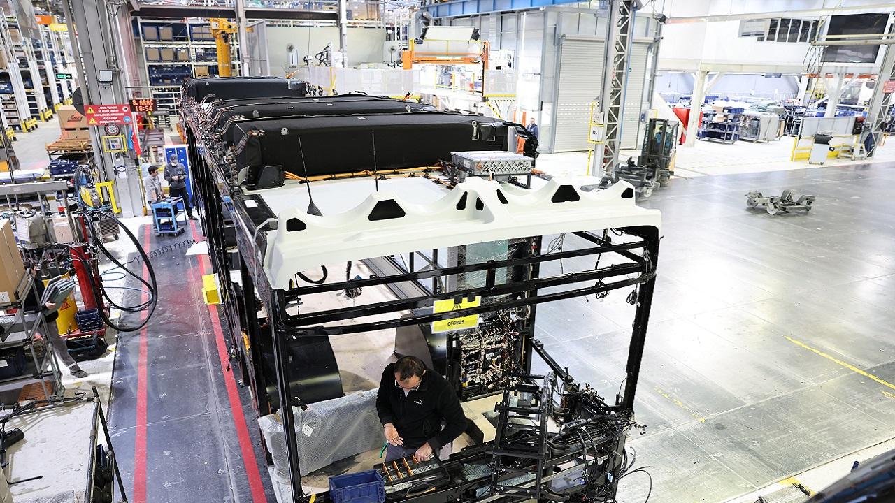 MAN Ankara tamamen ELEKTRİKLİ otobüs SERİ üretimine başladı