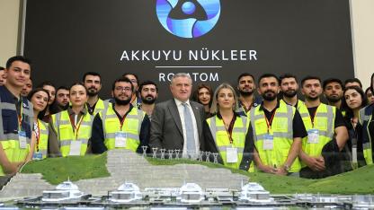 Gençlik ve Spor Bakanı Osman Aşkın Bak Akkuyu Nükleer'de!
