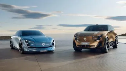 Peugeot 2 YENİ konsept modelini tanıttı 'Elektrikli Gelecek'