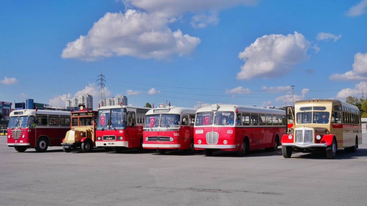 İETT'nin nostaljik araçları 29 Ekim'de özel geçiş yapacak