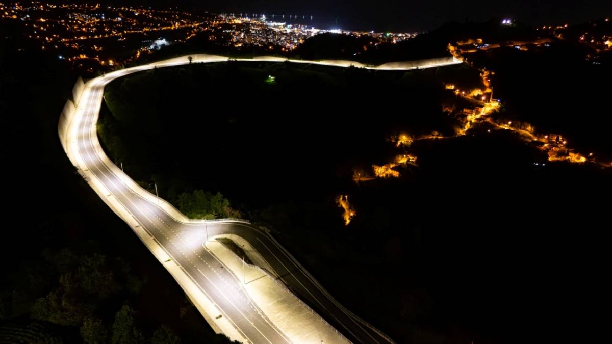 Çoruh EDAŞ’tan Isırlık Tabiat Parkı’na LED aydınlatma