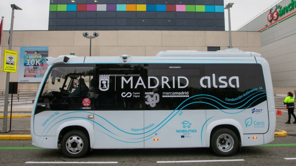 Otokar’ın otonom otobüsü İspanya’da yolcu taşımaya başladı!