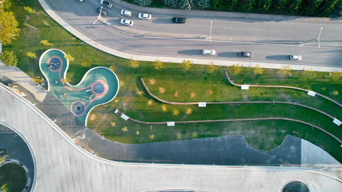 Yapı “Çevre ve insan arasındaki ilişkiye” göre tasarlandı!