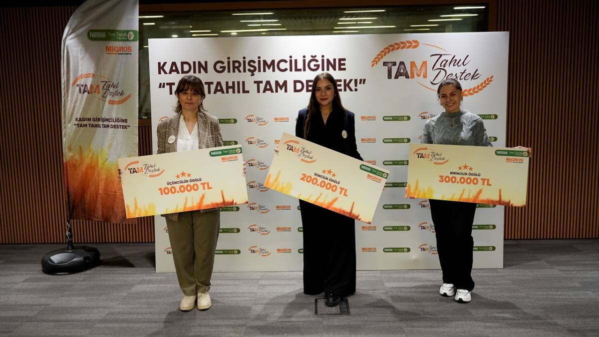 3 kadın girişimciye 600 bin TL'lik destek- BİYOPLASTİKTE var