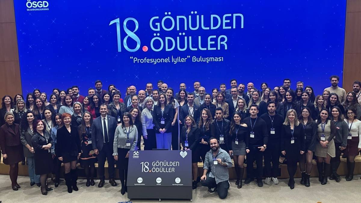 Enerji şirketleri de var 'Özel Sektör Gönüllüleri Derneği' ödülleri!