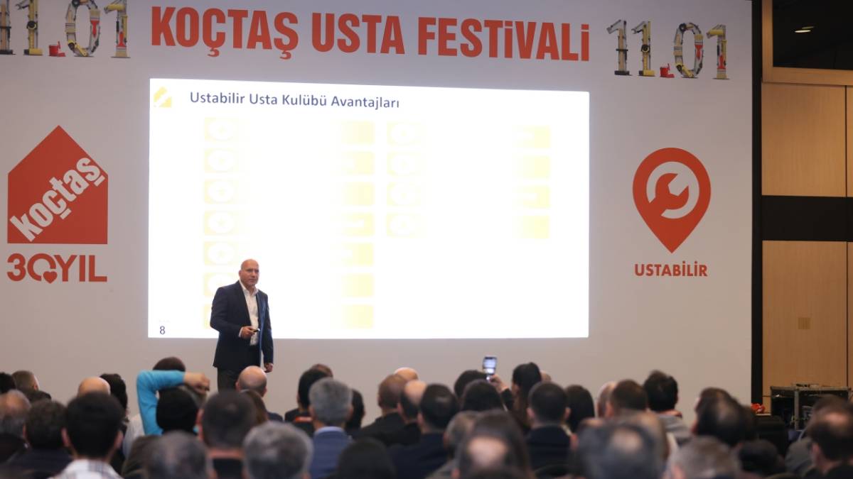 Koçtaş Usta Festivali 2026 'Hedef EKOSİSTEM oluşturmak'