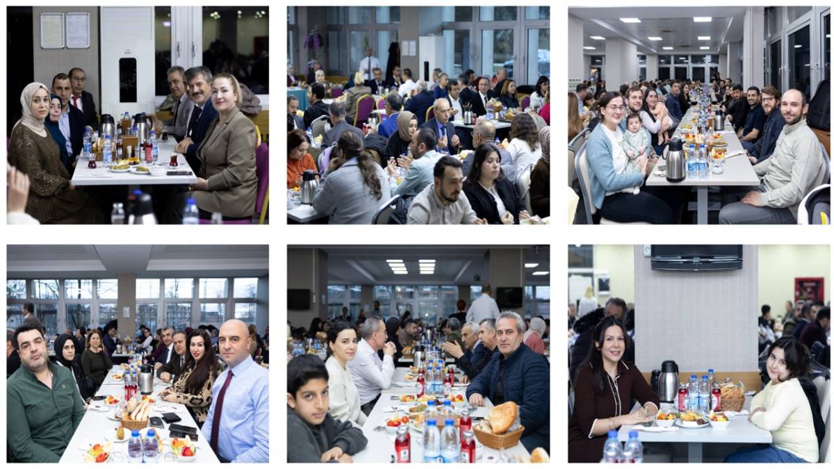 EÜAŞ personeli iftar yaptı!