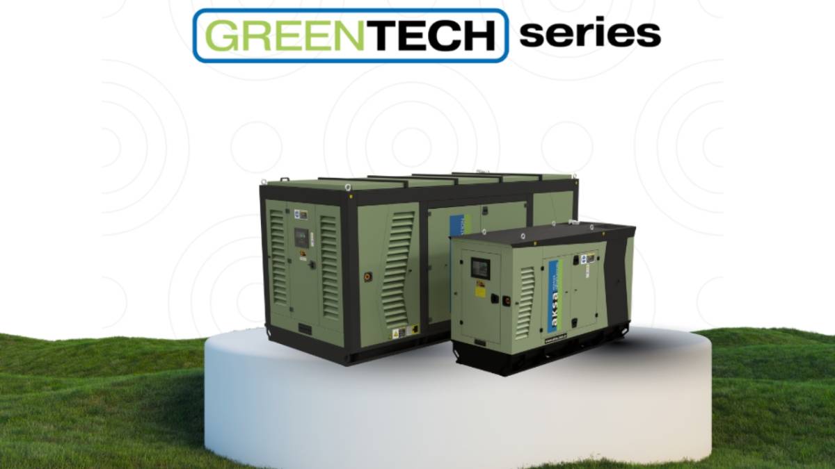 AKSA Jeneratör YENİ  adım “GreenTech Serisi”