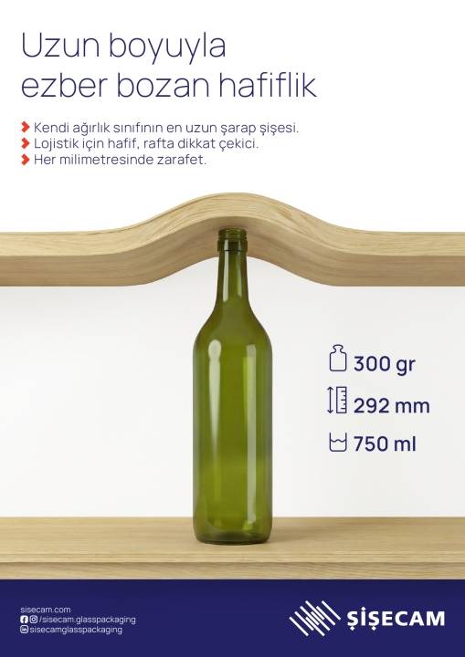 Şişecam’dan cam ambalaj çözümleri “ÇEVREYE uyumlu”