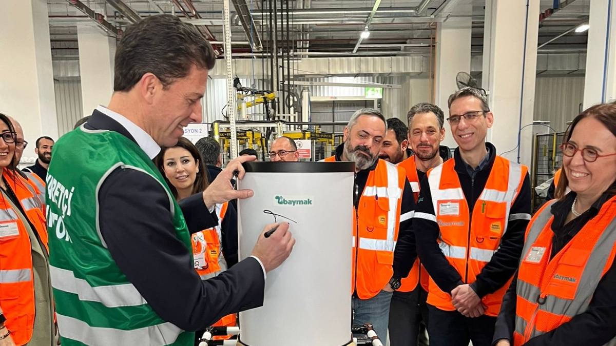 Baymak YENİ boyler üretim hattını devreye aldı!