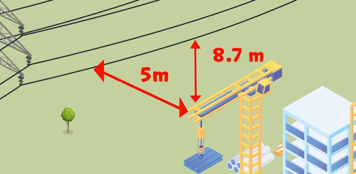 Enerji iletim hatlarına YAKLAŞMA mesafesini biliyor musunuz?