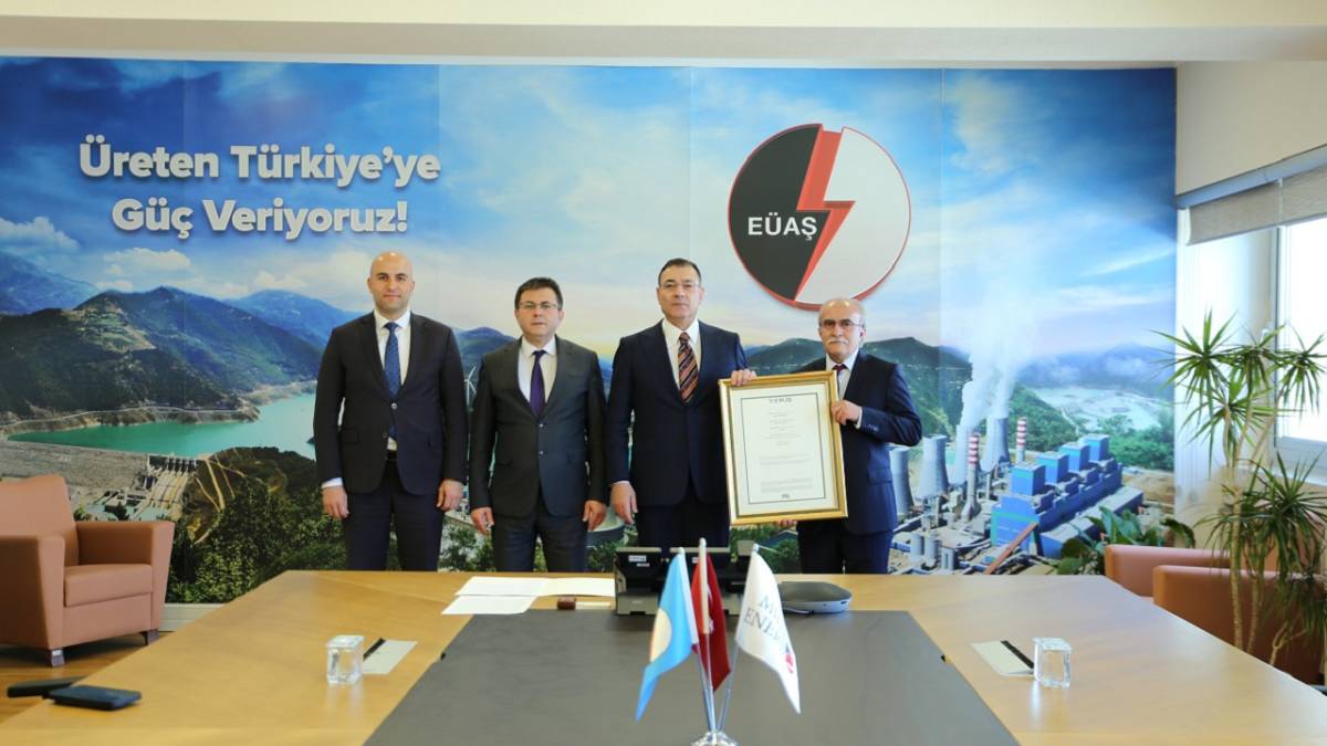 EÜAŞ Yeşil Dönüşüm 'Elektrik tüketim YEK-G belgesi'