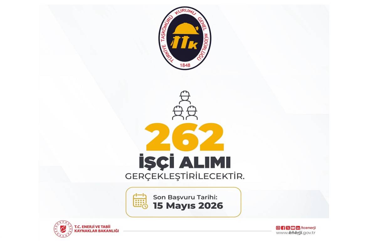 Türkiye Taşkömürü Kurumu İŞÇİ alacak!