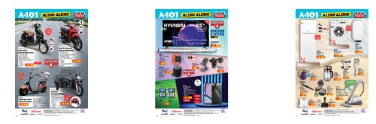 A101 YENİ kampanya başlattı '3 Tekerlekli Moped 89.990 TL''