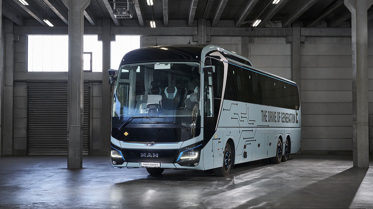 Menzil 650 km ''Tamamen ELEKTRİKLİ MAN otobüs ...''