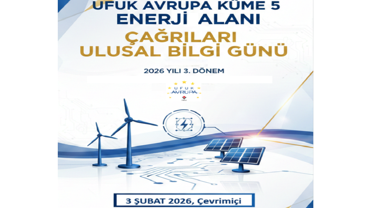 TÜBİTAK 'Enerji alnı FIRSATLARI konuşulacak'